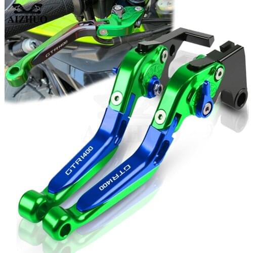 CNC Adjustable GTR 1400 Clutch Brake Levers FOR KAWASAKI GTR1400 CONCOUR 2007-2016 Motorcycle Extendable Handbrake Accessories