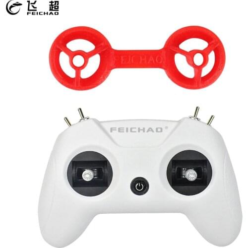 FEICHAO LiteRadio OpenTX 2.4G 8CH Radio Transmitter Remote Control with 3D Printing Rocker Protector for DIY FPV Racing Drone
