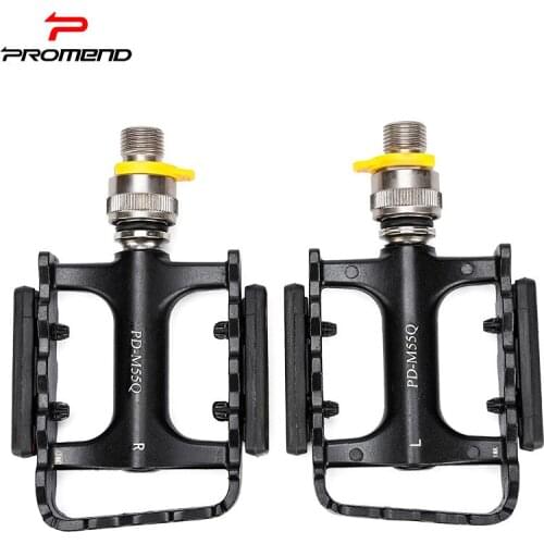 1 pair Quick installation Demolition mountain bike pedal BMX for brompton Folding bicycle Pedal Anti-theft anti-slip reflective