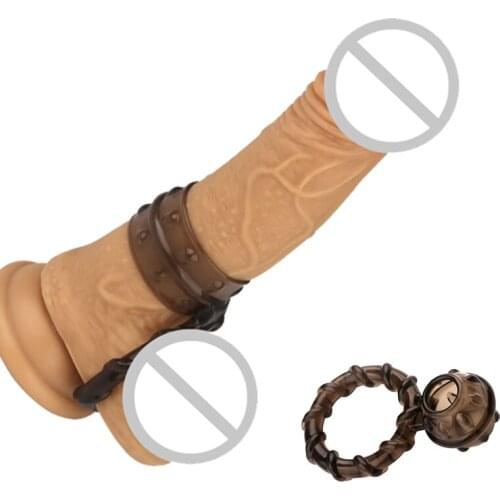 G-Spot Man Dick Lock Adult Games Silicone Sex Shop Delay Premature Ejaculation Penis Scrotum Ball Loop Lock Toys For Couples