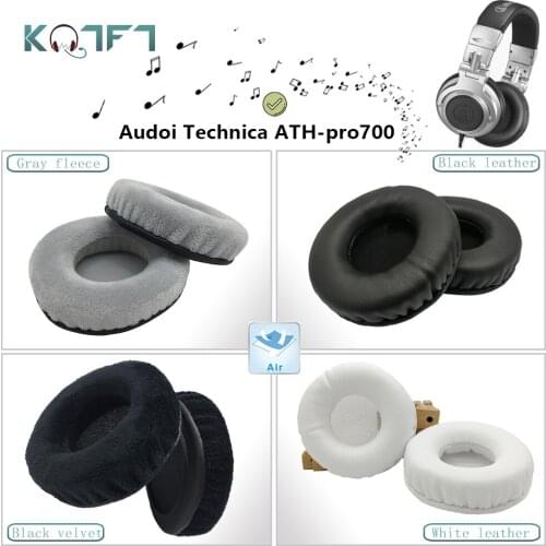 KQTFT Round shape 1 Pair of Replacement Ear Pads for Audoi Technica ATH-pro700 Headset EarPads Earmuff Cover Cushion Cups