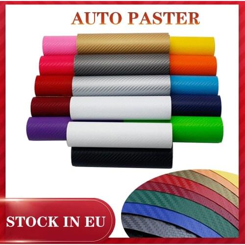 Matte gloss 2D 3D 4D 5D 6D 7D 3D car Carbon Fiber Car Vinyl Wrap Bubble Free For Car Wrapping Laptop Phone Cover 152cm*200cm 4D