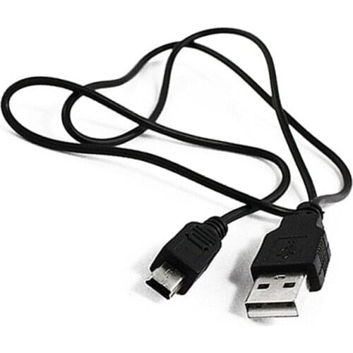 Mini USB Cable 5Pin T Type Connector Travel Charger Wire For Moblie Phone DV Mp3 Mp4 Camera HJ55