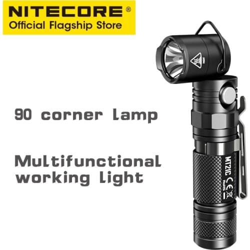Nitecore mt21c Ultra Bright Small straight multifunction 90 degree rotatable bright magnetic suction flashlight