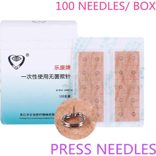 Disposable sterile Ear Press Needles Remain Acupuncture Needle Auricular Embedding Needle Ear Point Stimulus