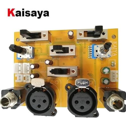 Full-Range Dual-Channel Balanced Input Stereo Gain BTL Bridged HIFI Preamp Audio Input T0570