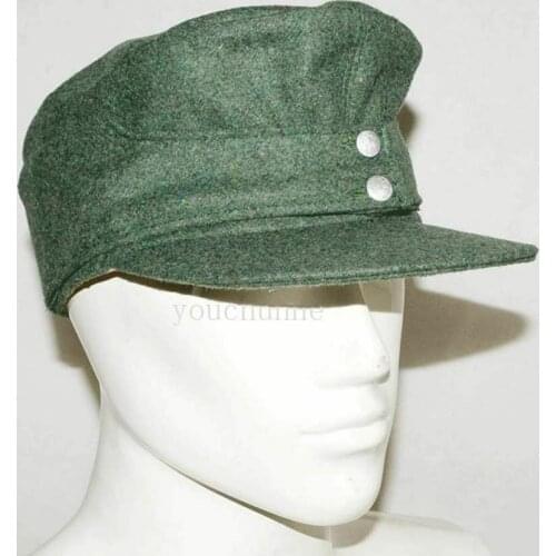 Tomwang2012. WWII WW2 German Wh Em M43 Panzer Wool Field Cap MILITARY Reenactments