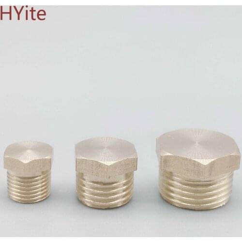 Tee 3 Ways Brass Pipe fittings Equal Female Connector 1/8" 1/4" 3/8" BSP Thread For Grease System hydraulic system
