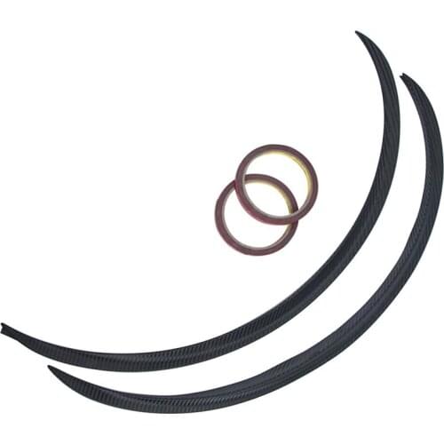 Universal Mudguard Widener Carbon 33cm Wheel Arch Rail Car Wheel Extension Widener Car Wheel Protection Decoration