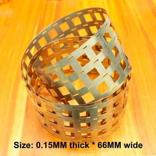 1M 4 and 10 series 18650 lithium battery nickel plated nickel plated spot welding nickel plate 0.15*66 punching 4 with bracket