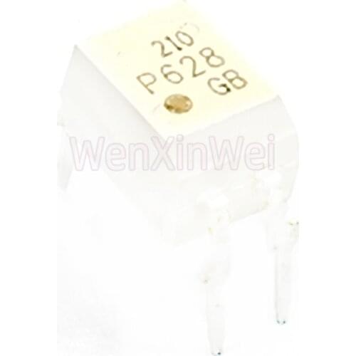 10PCS/LOT TLP628GB DIP-4 TLP628-1GB P628 DIP4 TLP628 Optoisolator Photoelectric NEW IC
