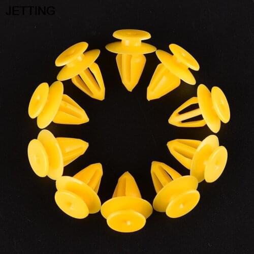 10pcs/lot Auto Clip Door Fastener Buckle Car Interior Trim Card Panel Fixed Clamp for Car Focus Galaxy Fiesta 23
