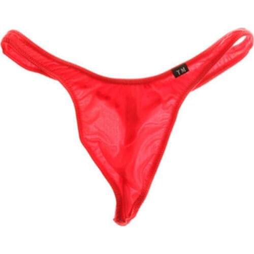 2016 Brand mens underwear Nylon Men Sexy G-strings Thongs Gay Underwear Shorts Wholesale sense Cool Modern Design Sexiest man