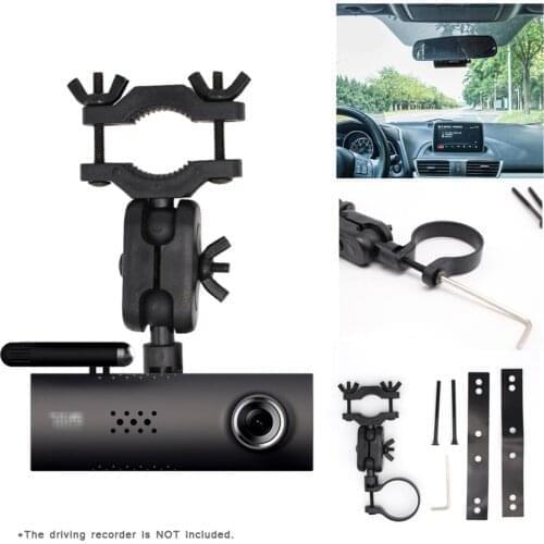 Car Rearview Mirror Driving Recorder Bracket Holder for Xiaomi DVR 70 Minutes Wifi Cam Mount 360 Degrees Rotating Support honest