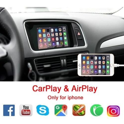 Carplay Box for Audi A4 A6 A5 B9 Q5 Original Screen Upgrade MMI system AirPlay Video Interface with Dynamic Parking Guideline
