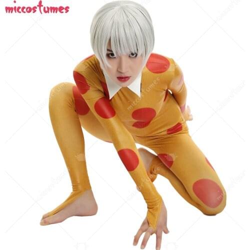 Karakuri Circus Shirogane Saiga Cosplay Costume Bodysuit Jumpsuit