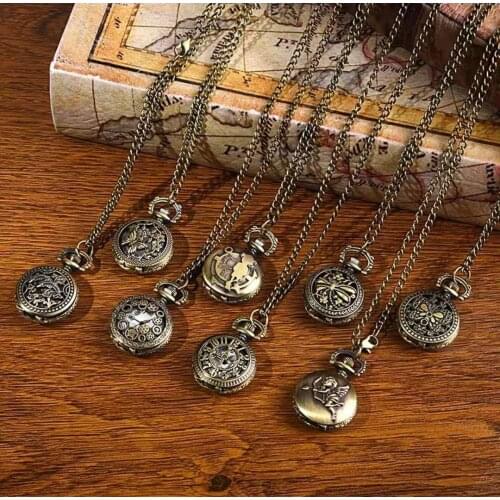 ANurse pocket watch examinee pocket watch female hanging decoration watchSweater necklace travel souvenir pocket watch