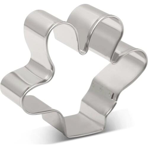 KENIAO Palm Cookie Cutter for Kids Party Biscuit / Fondant / Pastry / Sandwiches Cutter - 10 x 6.4 cm - Stainless Steel