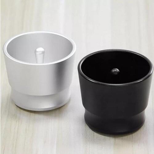 Coffee Dosing Ring Aluminum Alloy Intelligent Powder Feeder Grinder Brewing Bowl Cup Barista Tool for EK43 58mm Coffee Tamper