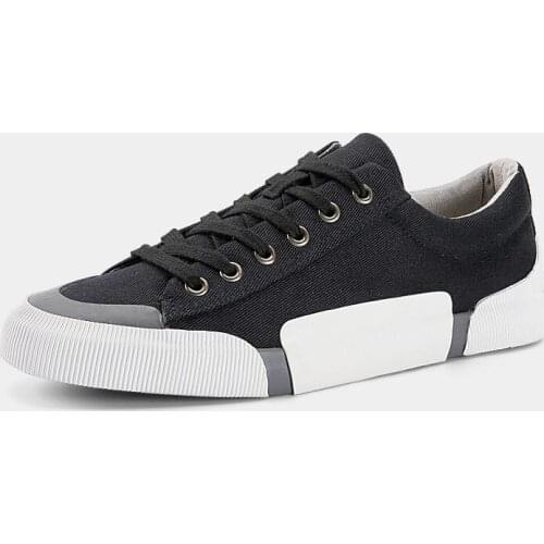 Breathable Black Sneakers Men Canvas Shoes Mens Trainers Footwear Man Casual Shoes for Men Zapatillas Hombre Casual Tenis