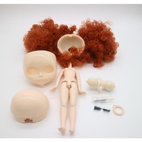 1/6 Blyth doll with jointed body hair scalp and eye mech for DIY customization accessories