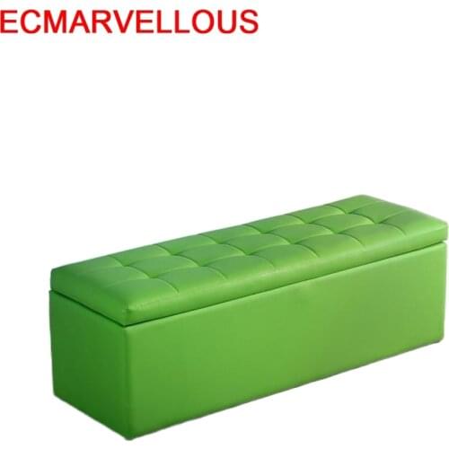 Clothing Store Mueble Vintage Plegable Pouffe Fauteuil Living Room Poef Kids Furniture Taburete Change Shoes Storage Stool