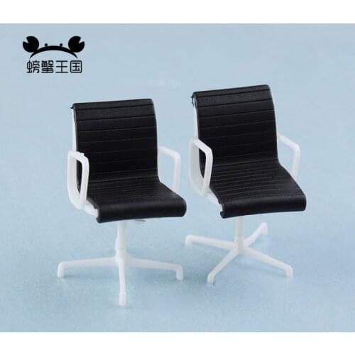 10Pcs Train Railway Model office Chair Scenery Layout 1:25 scale railway modeling