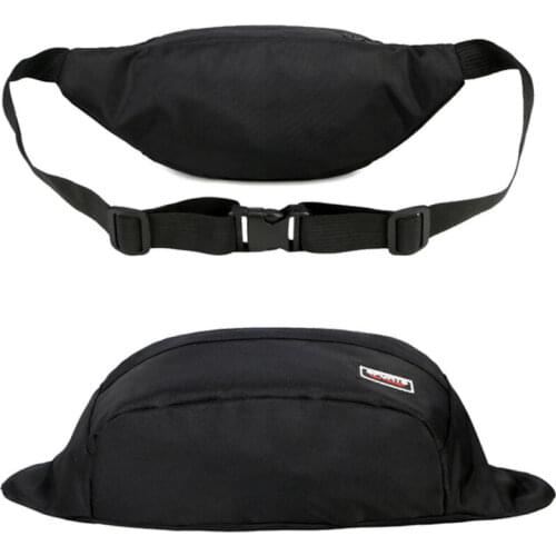 Men Women Bum Bag Unisex Waist Bag Fanny Pack Zip Belt Bags Money Pouch Sports /BY