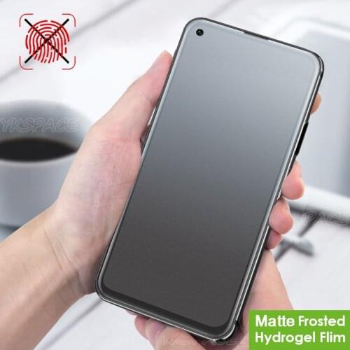 Soft Hydrogel Matte Film For Huawei Honor 10i 20i V10 V20 20S V30 8X 9X 10 20 Pro Lite Frosted TPU Full Cover Screen Protector