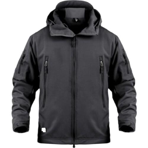 Outdoor Mens And Womens Tactics Of black Soft Shell Assault Suit