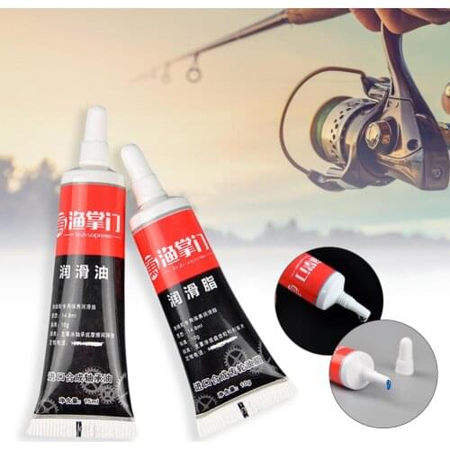 New Fishing Reel Lubricant Oil Waterproof Grease Noise Abrasion Reducing Lubricant Oil For Drum Wheel Spinning Wheel Bearings