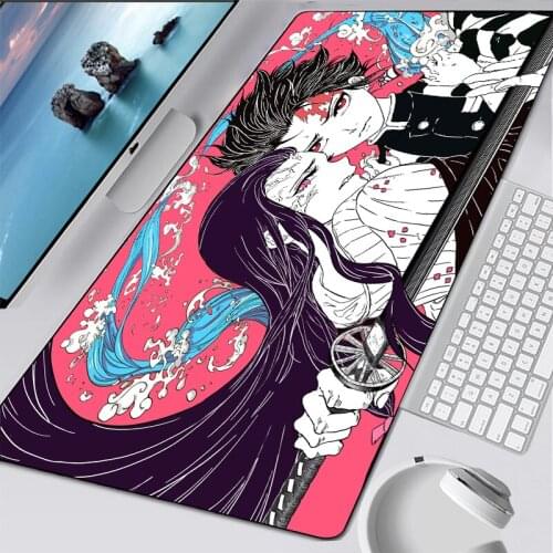 New Anime Demon Slayer Kimetsu No Yaiba Gaming Large Mouse Pad laptop Mause Pad Keyboard Desk Mat Manga Gifts