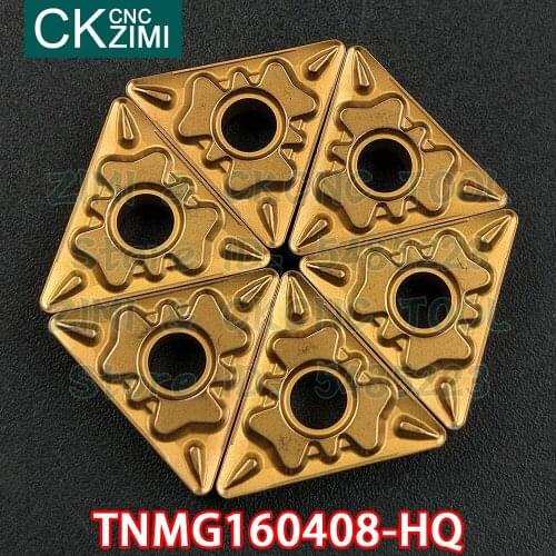 TNMG160408-HQ TNMG 160408 HQ carbide insert External turning inserts tool CNC mechanical Metal lathe wood Cutting tool for steel