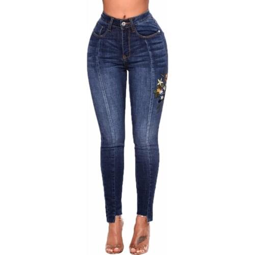Plus Size Hot Sale Sexy Lady Skinny Jeans Women Denim Jean Pants 3SZ60105