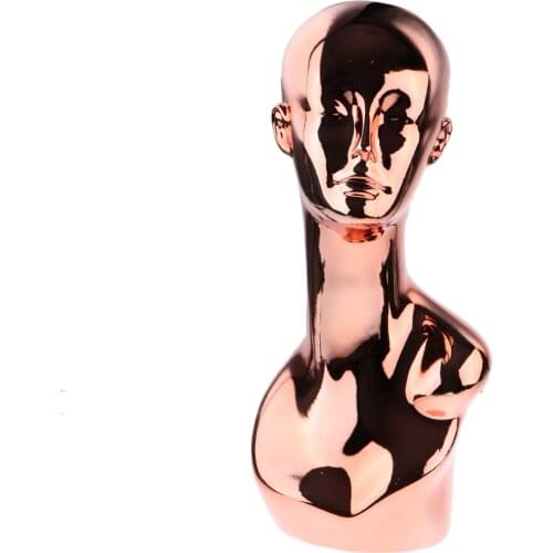 Female Mannequin Head Bust Display Stand Model For Wigs Hair Hat Glasses Jewelry for Showcase Retail Showing