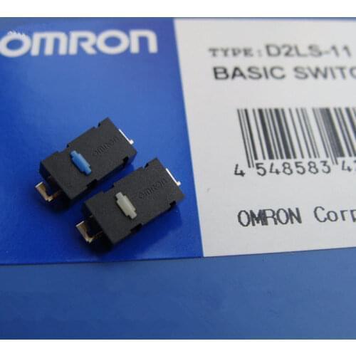 10Pcs Omron mouse micro switch D2LS-21 -11 for Anywhere MX Logitech M905 left and right keys G903 G900 G603 G502 GPW side keys
