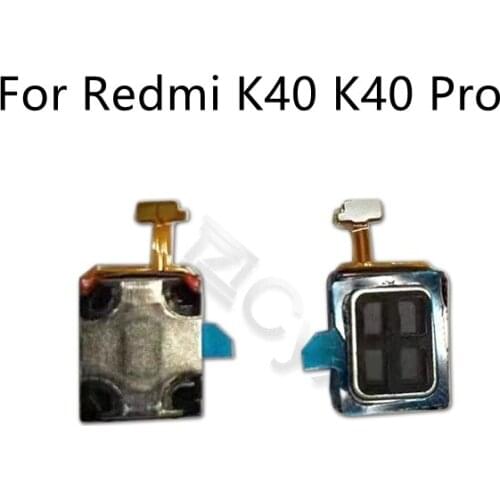 2PCS Front Top Earpiece Receiver for Xiaomi Redmi K40 K40 Pro Ear Speaker Repair Parts Cell Phone Replacement