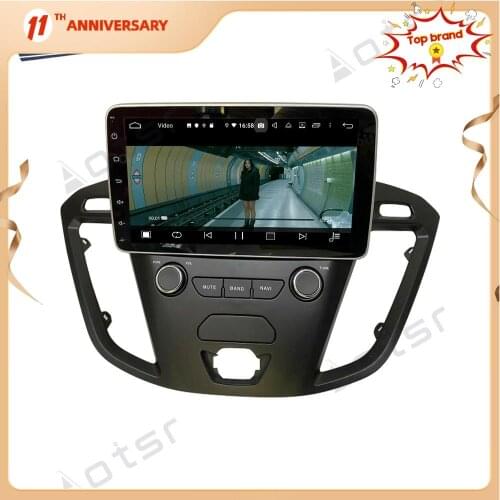 For Ford Transit Custom 2016+ Android 10 Car HD Multimedia DVD Player 64GB Auto GPS Navigation Stereo radio Headunit DSP carplay