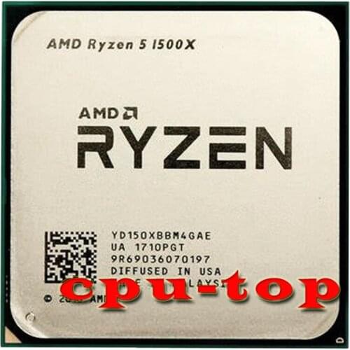 Free Shipping AMD Ryzen 5 1500X R5 1500X 3.5 GHz Quad-Core CPU Processor L3=16M 65W YD150XBBM4GAE Socket AM4