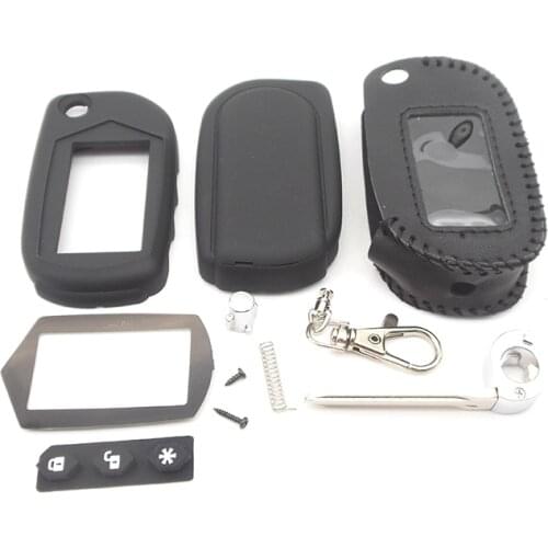 Uncut case for Starline A91 uncut blade fob case cover A91 folding car flip remote + A91 Leather case free shipping