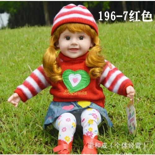 NEW 50CM girl princess fashion dolls for girls intelligent talking singing baby toys bonecas de pano