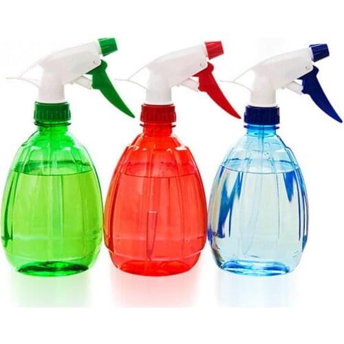 500ml Empty Spray Bottle Plastic Water Spray For Salon Plants Pet Gardening Home Watering Canister Pressure Sprayer