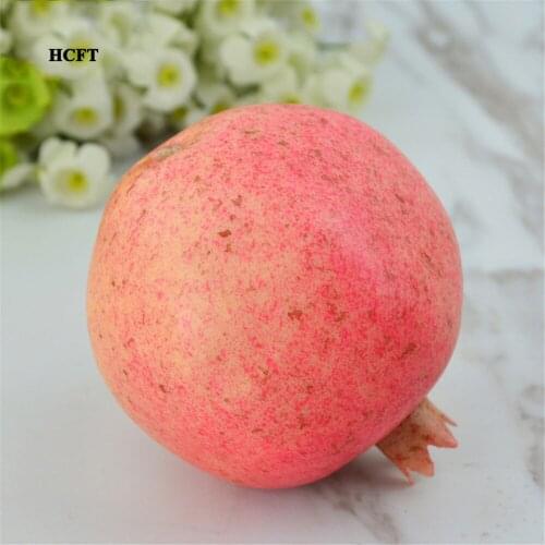 Photography props Home hotel bar cafe restaurant Shop Store decoration Artificial Simulation Fake Pomegranate Fruit Model