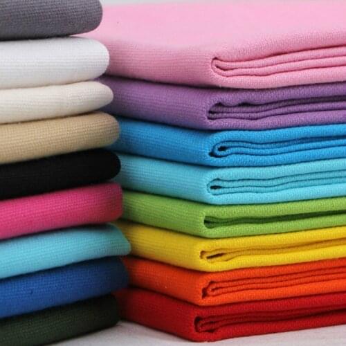 Wide 58" Thick Old Coarse Cloth Canvas 100% Cotton Upholstery Sofa Fabric Tablecloth Bag Material By the Half-Yard