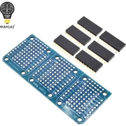 Suq Tripler Base V1.0.0 WAVGAT esp8266 D1 mini For Arduino Buzzer module smart electronics