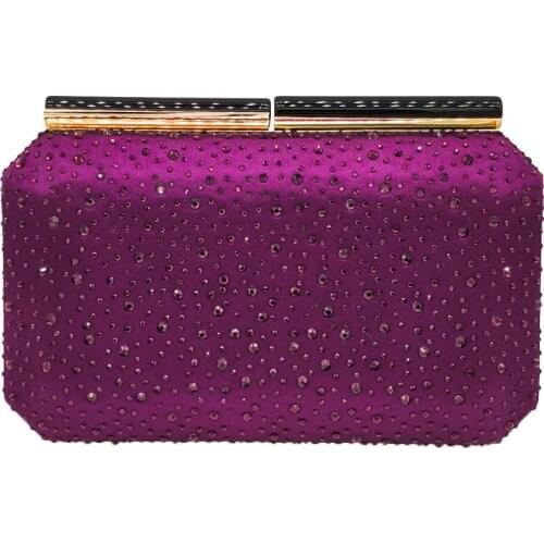 2020 quality women diamond clutch wallets silk banquet purse with chain wedding dinner bags with chain drop shipping MN1495