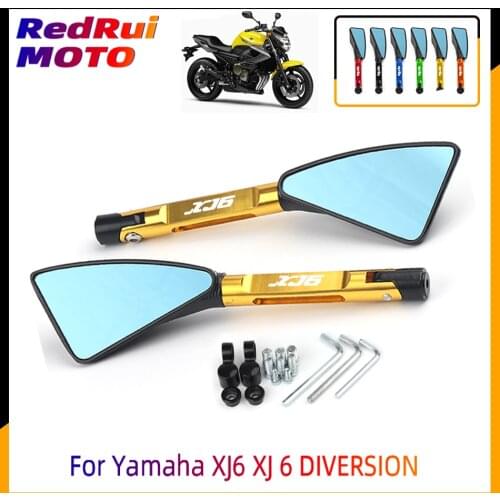 For YAMAHA XJ6 XJ 6 DIVERSION Aluminum CNC Motorcycle Side Mirror rearview Mirrors