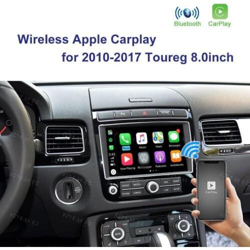 Joyeauto Wireless Apple Carplay For 2010-2017 Volkswagen Touareg 8.0 inch Android Auto Decoder Navigation Mirroring TV Kit Box