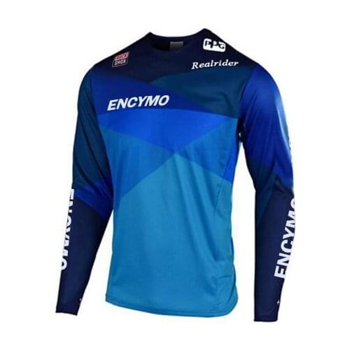 Motorcycles Downhill Jersey MTB Enduro Offroad larga Mountain Bike Motocross Jersey DH MTB T-Shirt ENCYMO