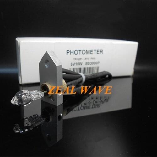 SINNOWA BS-3000P BS3000P BS 3000P Analyzer Halogen Lamp Bulb 6V10W Compatible and Tested